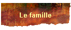 Le famille
