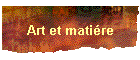 Art et matire